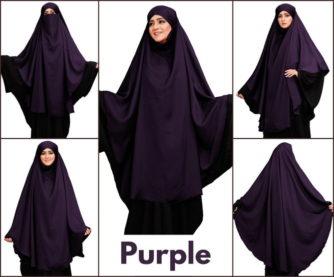 Plain Long 01 Niqab Style Prayer Khimar Casual Wear Wholesale Abaya Collection